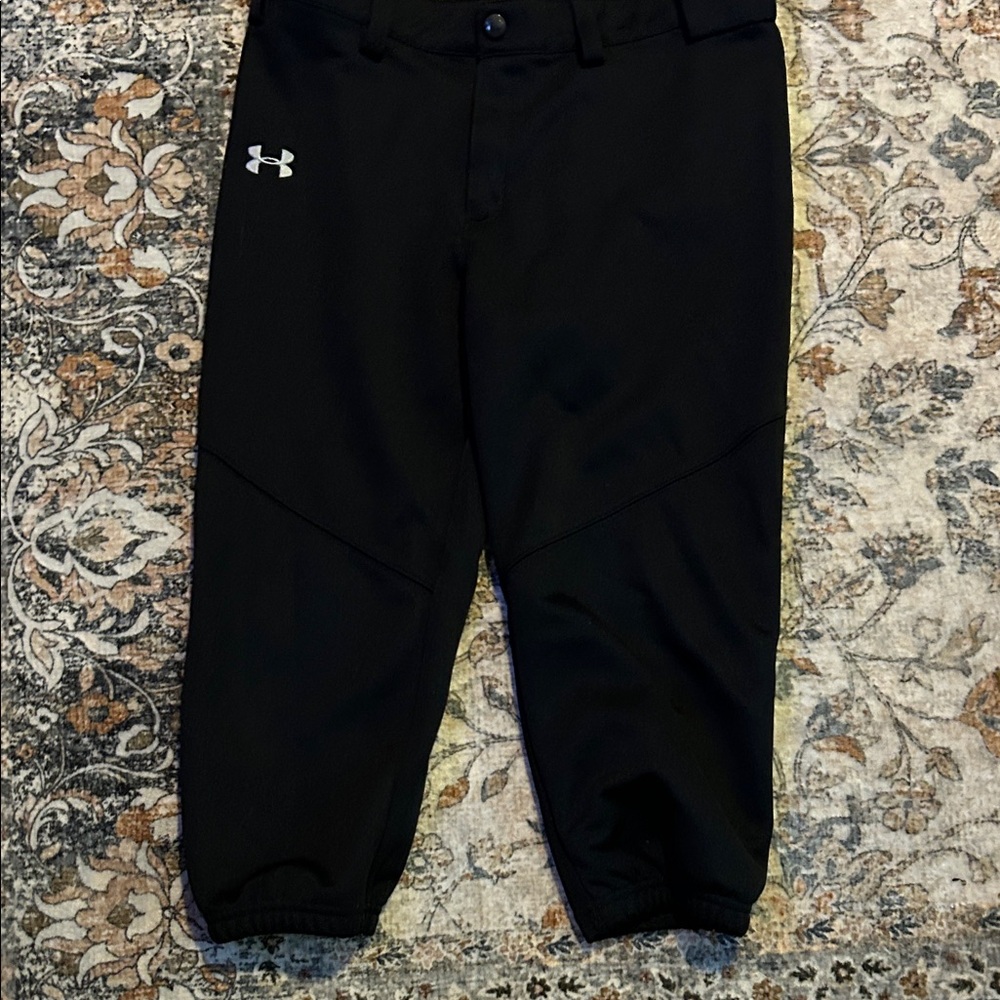 Under Armour Kids Black baseball pants